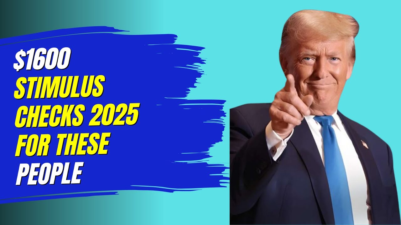 $1600 Stimulus Checks 2025 For These People: Payment Dates Confirmed, Are You Eligible?
