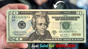 Rare $20 Bill From 2004 Found in Wallet Sells for $800,000